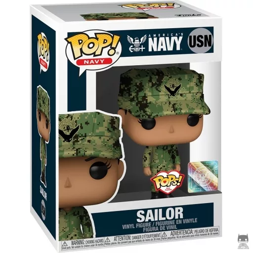 America's Navy Sailor Female (Hispanic) Funko Pop! figure (U.S. Army)