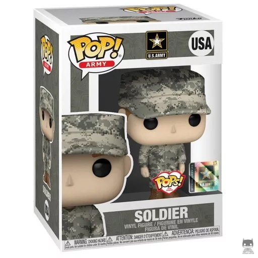 Soldier Male (Caucasian) Funko Pop! figure (With Purpose)