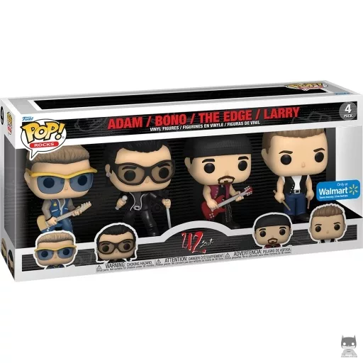 Adam, Bono, The Edge & Larry Funko Pop! figure (U2 ZooTv)