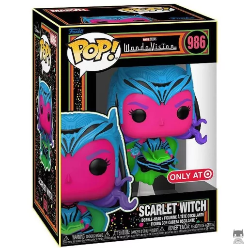 Scarlet Witch (Blacklight) Funko Pop! figure (WandaVision)
