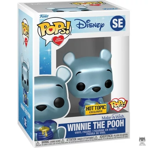 Winnie The Pooh (Metallic) Funko Pop! figure (Hot Topic)