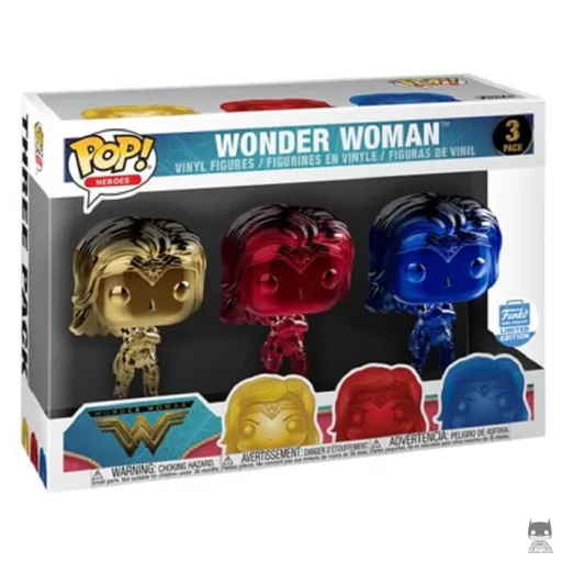 Wonder Woman (Chrome) Funko Pop! figure (Funko Shop)