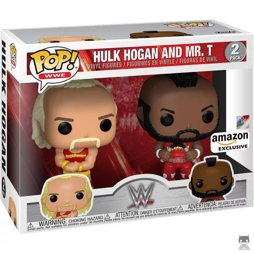 Hulk Hogan & Mr. T Funko Pop! figure (Amazon)