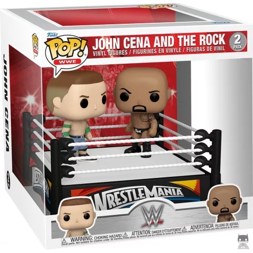 John Cena & The Rock Funko Pop! figure (WWE)