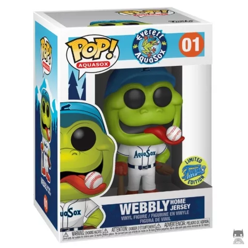 Webbly Home Jersey Funko Pop! figure (AquaSox)
