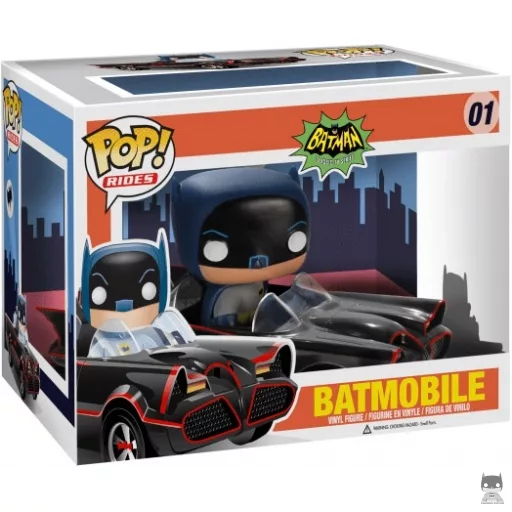 Batman with Batmobile Funko Pop! figure (Batman: Classic TV Series)