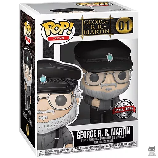 George R.R. Martin Funko Pop! figure (Barnes & Noble)