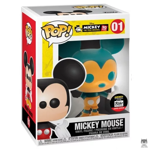 Mickey Mouse (Orange & Teal) Funko Pop! figure (Mickey Mouse 90 Years)
