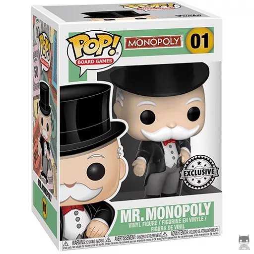 Uncle Pennybags Funko Pop! figure (Monopoly)