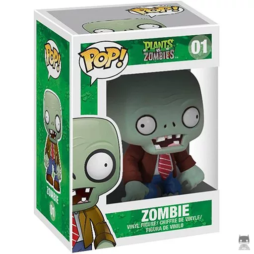 Zombie Funko Pop! figure (Plants vs. Zombies)