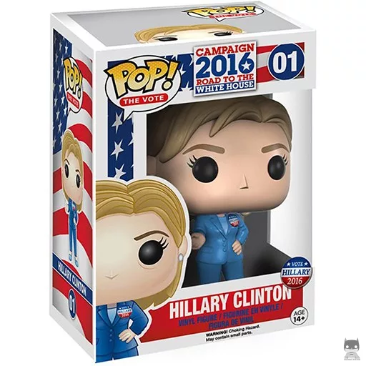 Hillary Clinton Funko Pop! figure (Public Domain)