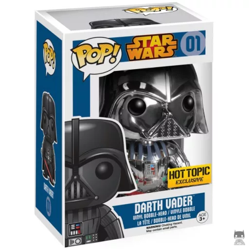 Darth Vader (Chrome) Funko Pop! figure (Star Wars: Episode I, The Phantom Menace)