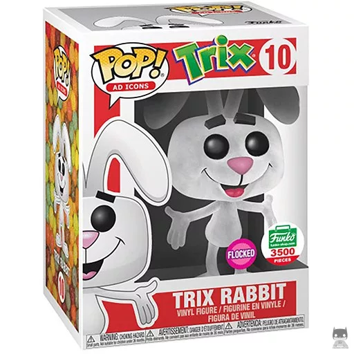 Trix Rabbit (Flocked) Funko Pop! figure (Ad Icons)