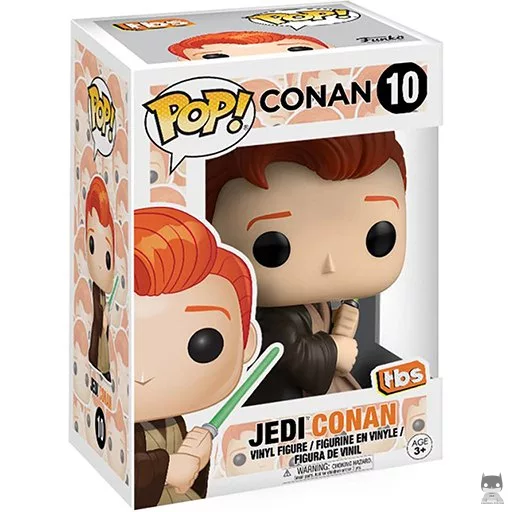 Conan O'Brien as Jedi Funko Pop! figure (TBS)