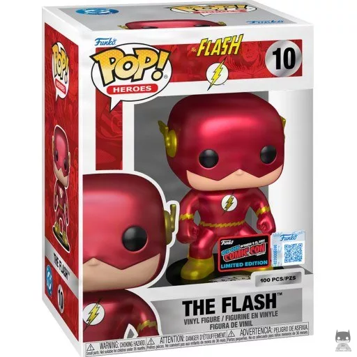 The Flash (Metallic) Funko Pop! figure (DC Comics)