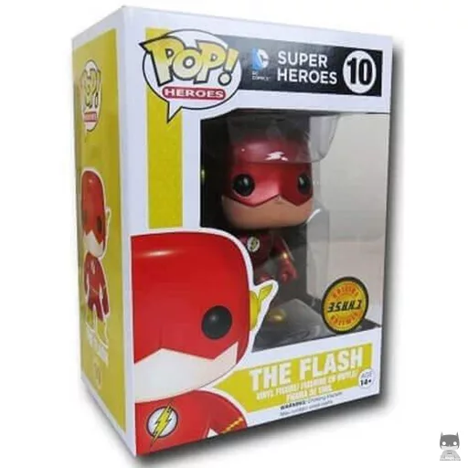 The Flash (Chase & Metallic) Funko Pop! figure (DC Super Heroes)