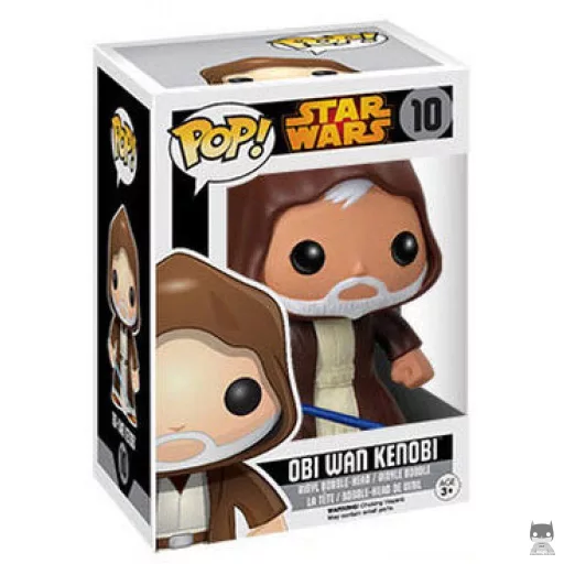 Obi-Wan Kenobi Funko Pop! figure (Star Wars: Episode I, The Phantom Menace)