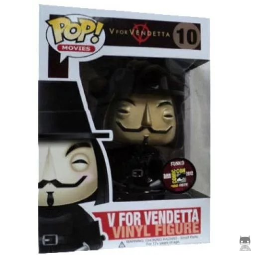 V (Metallic) Funko Pop! figure (V for Vendetta)
