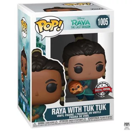 Raya with Tuk Tuk Funko Pop! figure (Raya and the Last Dragon)