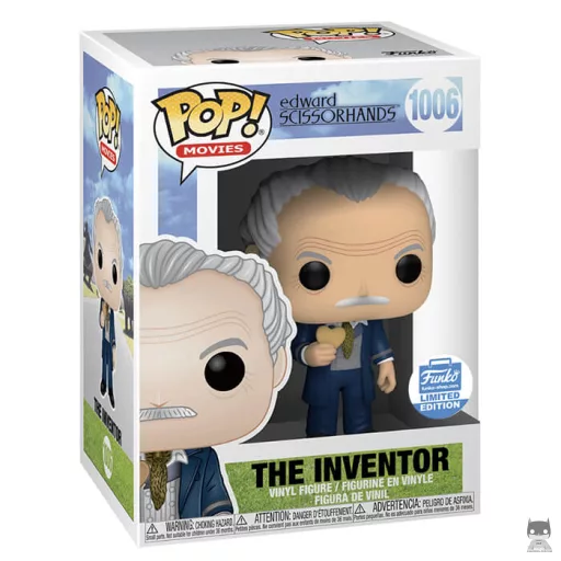 The inventor Funko Pop! figure (Edward Scissorhands)