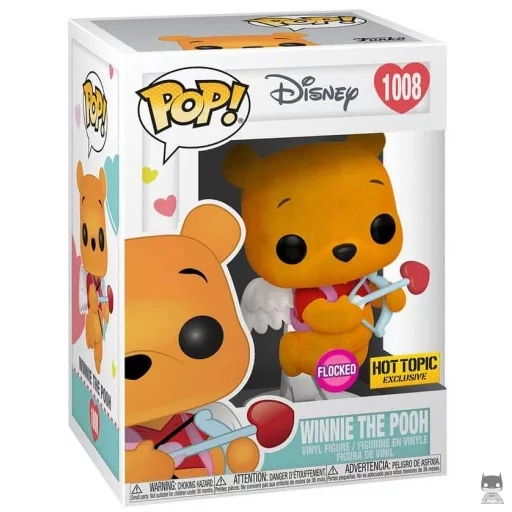 Winnie the Pooh Valentine's Day (Flocked) Funko Pop! figure (Winnie the Pooh)