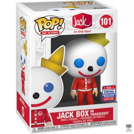 Jack Box in Tracksuit Funko Pop! figure (Funkon 2021)