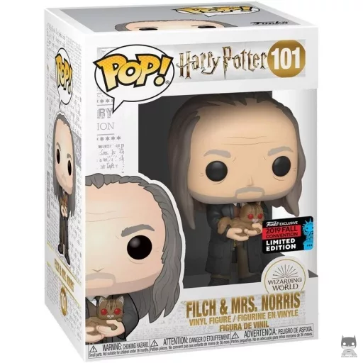 Filch & Mrs. Norris Funko Pop! figure (Harry Potter)