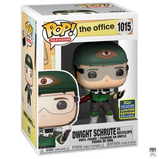 Dwight Schrute as Recyclops Funko Pop! figure (The Office)