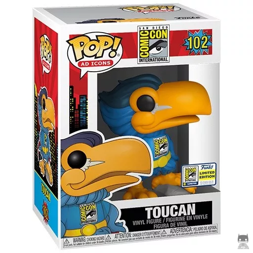 Toucan Funko Pop! figure (Ad Icons)