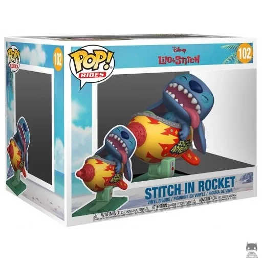Stitch in Rocket Funko Pop! figure (Pop! Vinyl)