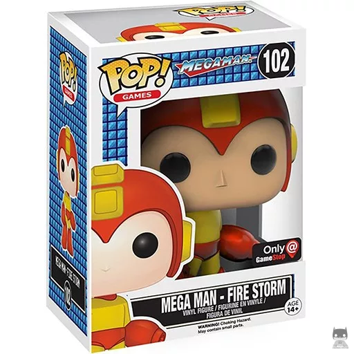 Mega Man (Fire Storm) Funko Pop! figure (Mega Man)