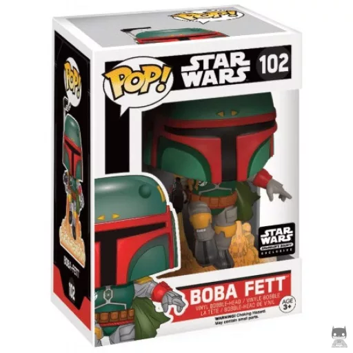 Boba Fett Flying Funko Pop! figure (Star Wars: Episode VII, The Force Awakens)