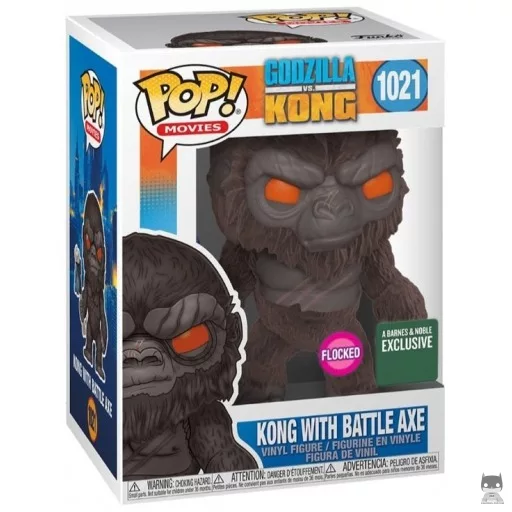 Kong with Battle Axe (Flocked) Funko Pop! figure (Godzilla vs. Kong)