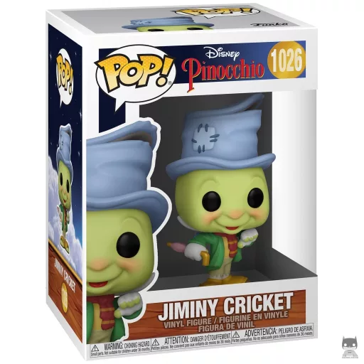 Jiminy Cricket Funko Pop! figure (Pinocchio)