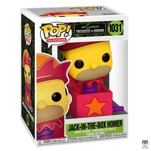 Jack-In-The Box Homer Funko Pop! figure (The Simpsons: Treehouse of Horror)