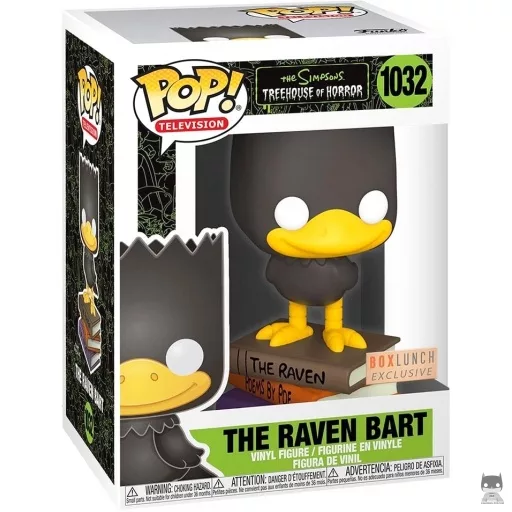 The Raven Bart Funko Pop! figure (The Simpsons: Treehouse of Horror)