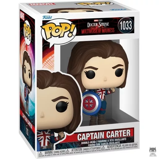 Captain Carter Funko Pop! figure (Doctor Strange Multiverse of Madness)