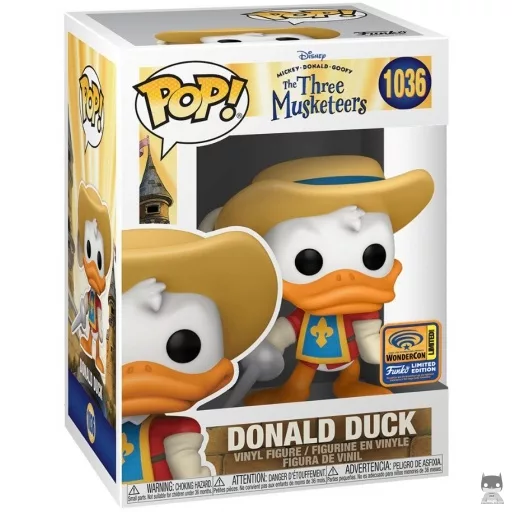 Donald Duck Funko Pop! figure (The Three Musketeers)
