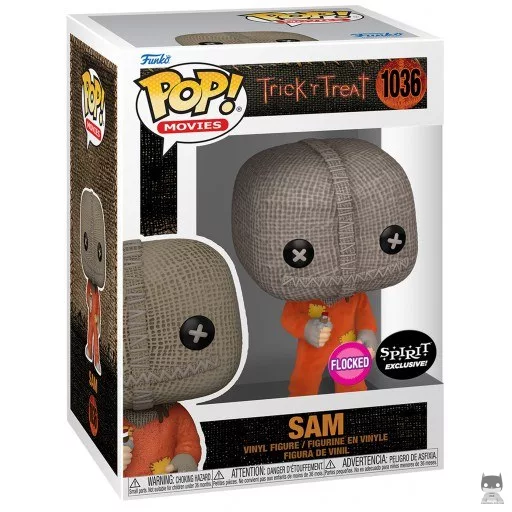 Sam with candy (Flocked) Funko Pop! figure (Spirit Halloween)