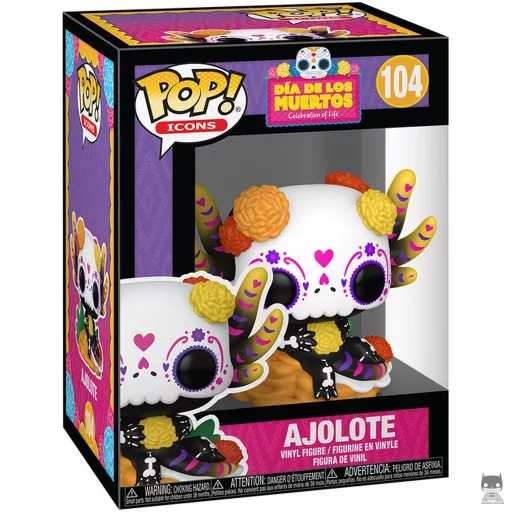 Ajolote Funko Pop! figure (Dia de los Muertos)