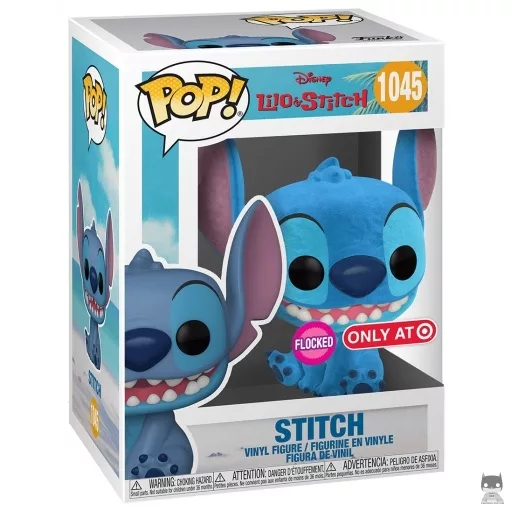 Smiling Stitch (Flocked) Funko Pop! figure (Lilo et Stitch)
