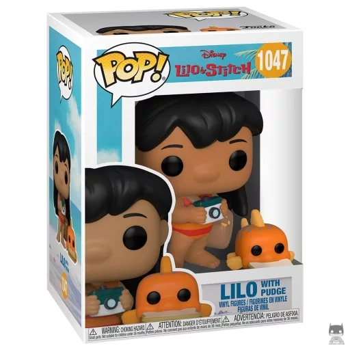 Lilo with Pudge Funko Pop! figure (Lilo et Stitch)