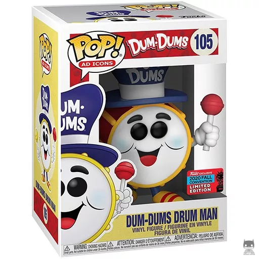 Dum-Dums Drum Man Funko Pop! figure (Ad Icons)