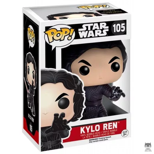 Kylo Ren Unmasked Funko Pop! figure (Star Wars: Episode VII, The Force Awakens)