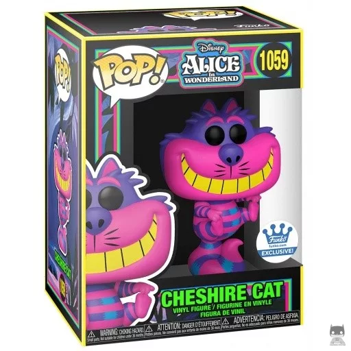Cheshire Cat (Blacklight) Funko Pop! figure (Exclusive)