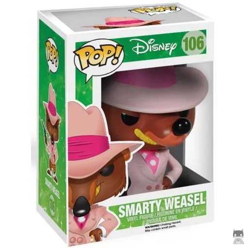 Smarty Weasel Funko Pop! figure (Who Framed Roger Rabbit?)