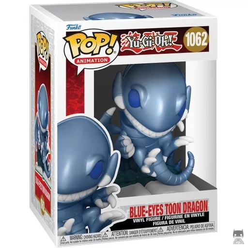 Blue-Eyes Toon Dragon (Metallic) Funko Pop! figure (Yu-Gi-Oh!)