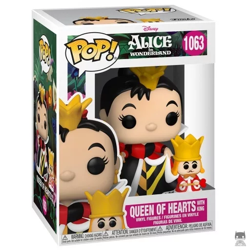 Queen of Hearts with King Funko Pop! figure (Alice in Wonderland)