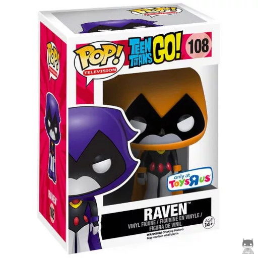 Raven (Orange) Funko Pop! figure (Toys'R'Us)