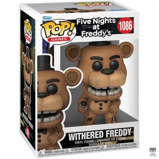 Withered Freddy Funko Pop! figure (Five Nights at Freddy's)